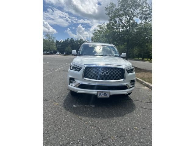 Photo of 2019 White INFINITI QX80