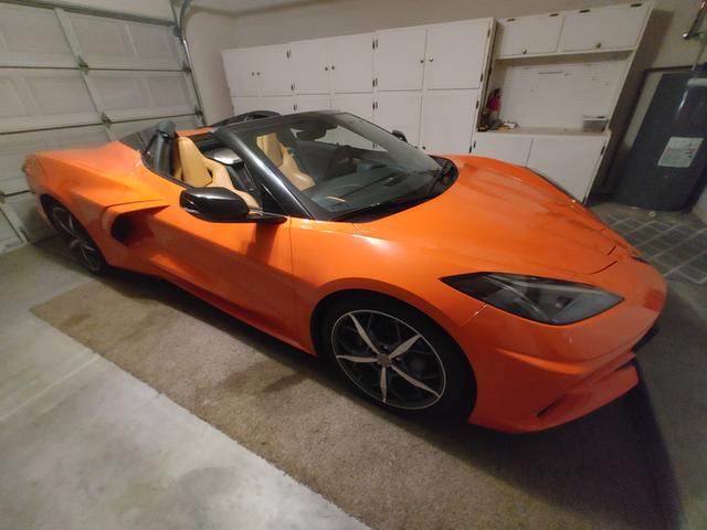 Photo of 2022 Orange Chevrolet Corvette