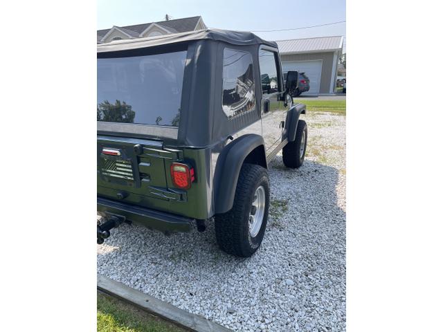 Photo of 2001 Blue Jeep Wrangler