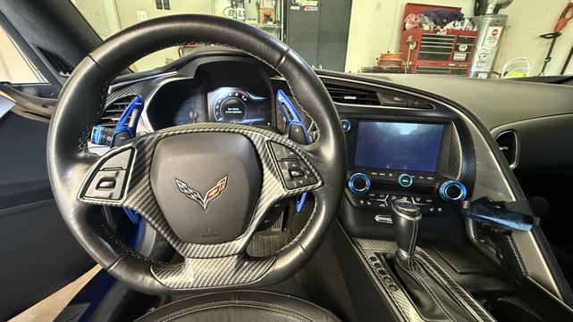 Photo of 2017 Blue Chevrolet Corvette