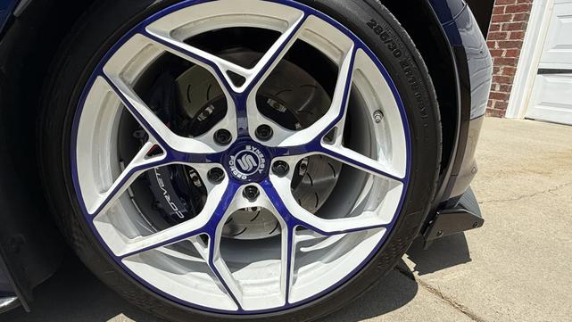 Photo of 2017 Blue Chevrolet Corvette