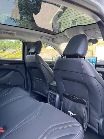 Photo of 2021 White Ford Mustang Mach-E
