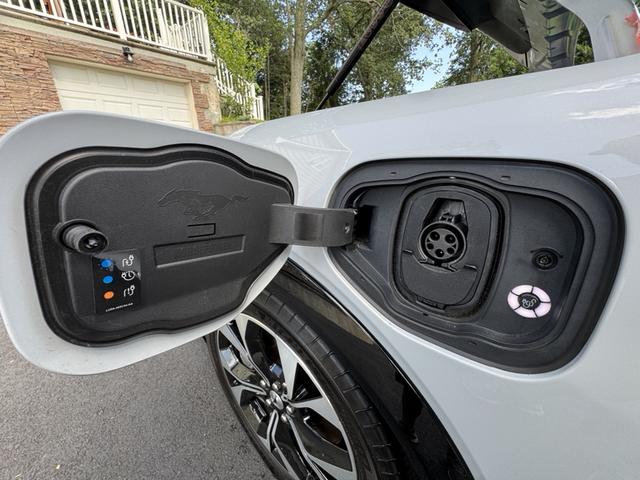 Photo of 2021 White Ford Mustang Mach-E