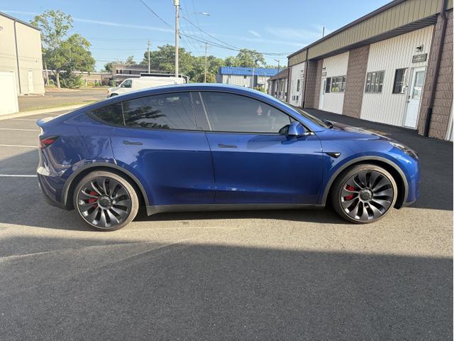 Photo of 2025 Blue Tesla Model Y