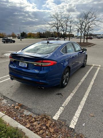 Photo of 2017 Blue Ford Fusion