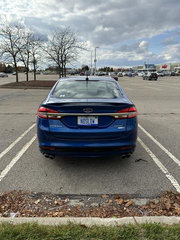 Photo of 2017 Blue Ford Fusion