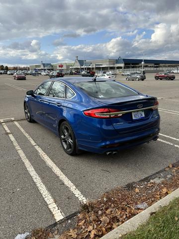 Photo of 2017 Blue Ford Fusion