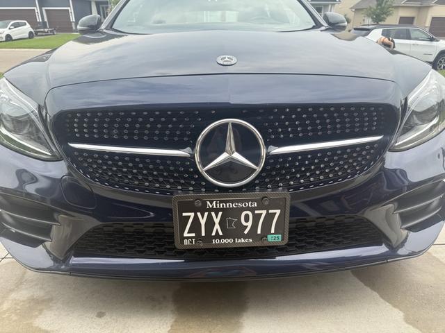 Photo of 2020 Blue Mercedes-Benz C-Class