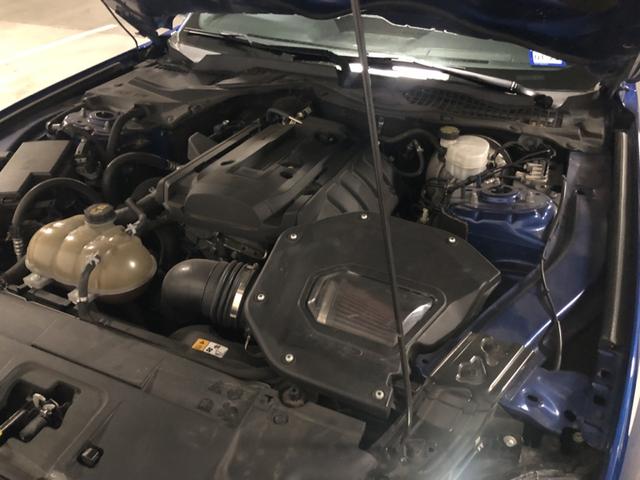 Photo of 2018 Blue Ford Mustang