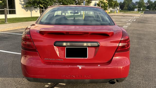 Photo of 2008 Red Pontiac Grand Prix