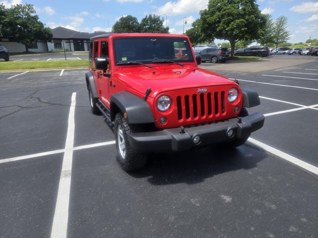 Photo of 2017 Red Jeep Wrangler Unlimited