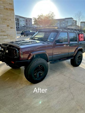 Photo of 2001 Red Jeep Cherokee