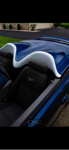 Photo of 2000 Blue Ford Mustang