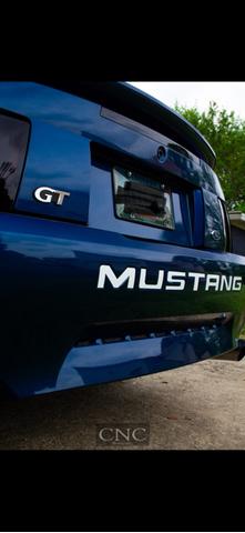 Photo of 2000 Blue Ford Mustang
