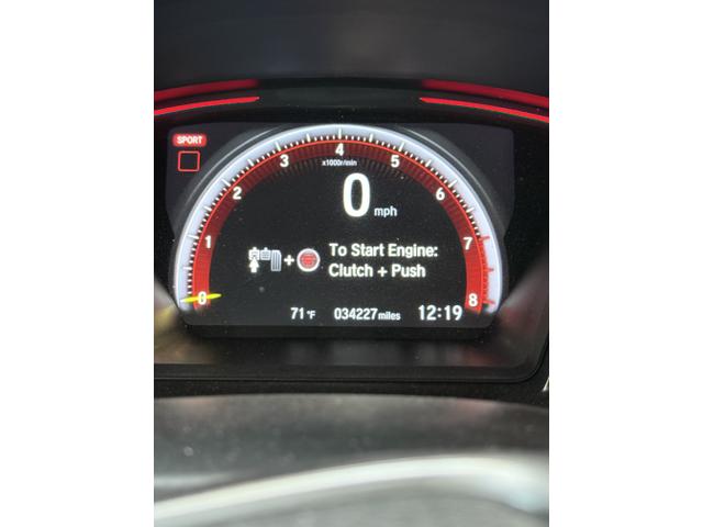 Photo of 2021 Yellow Honda Civic Type R