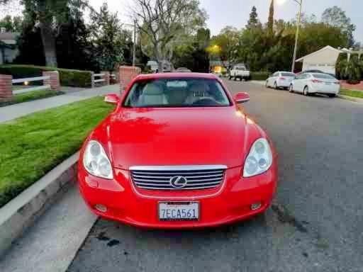 Photo of 2002 Red Lexus SC 430