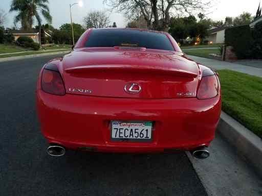Photo of 2002 Red Lexus SC 430
