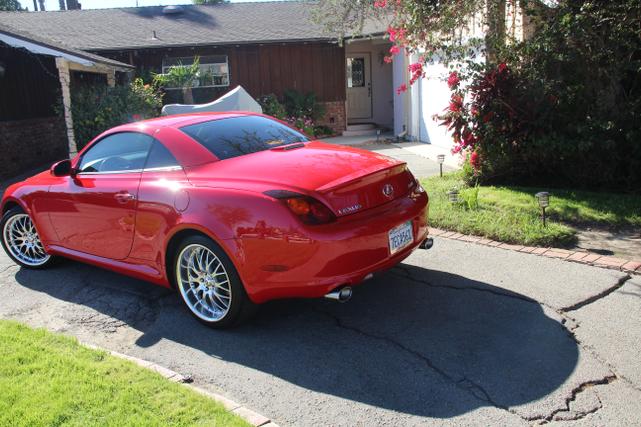 Photo of 2002 Red Lexus SC 430