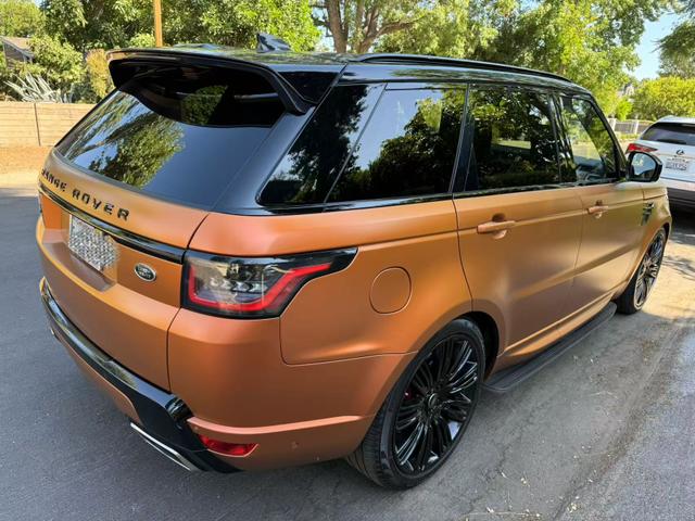 Photo of 2020 Orange Land Rover Range Rover Sport