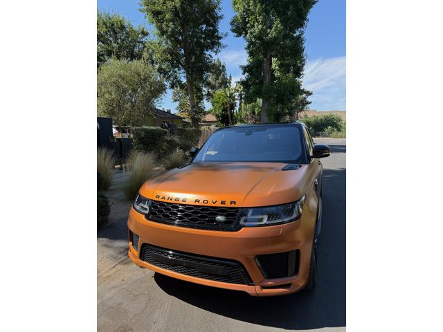Photo of 2020 Orange Land Rover Range Rover Sport