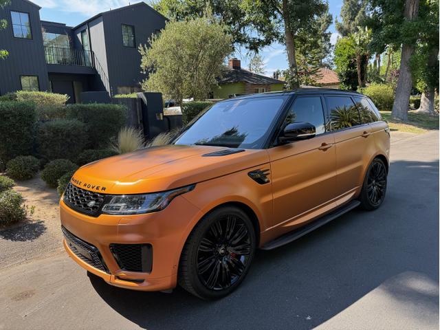 Photo of 2020 Orange Land Rover Range Rover Sport