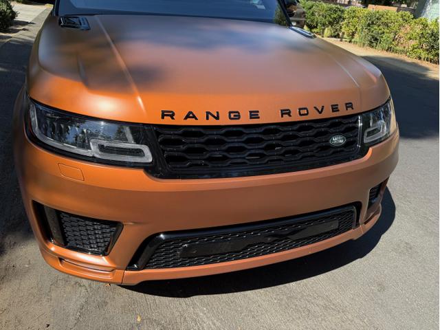 Photo of 2020 Orange Land Rover Range Rover Sport