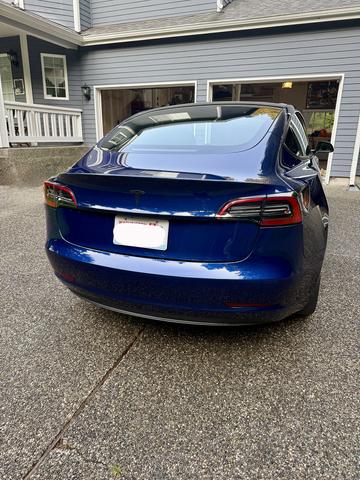 Photo of 2023 Blue Tesla Model 3