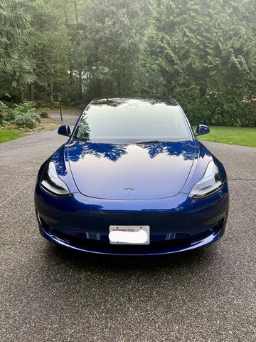Photo of 2023 Blue Tesla Model 3