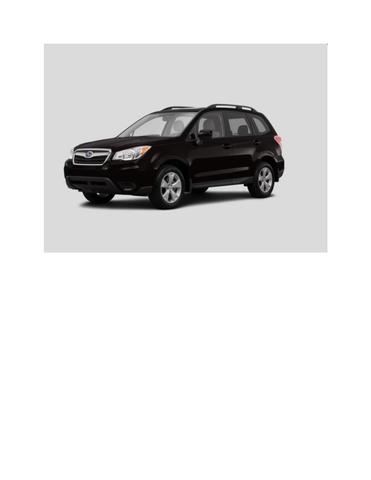 Photo of 2015 Black Subaru Forester
