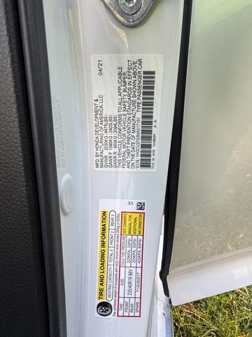 Photo of 2021 White Honda Accord