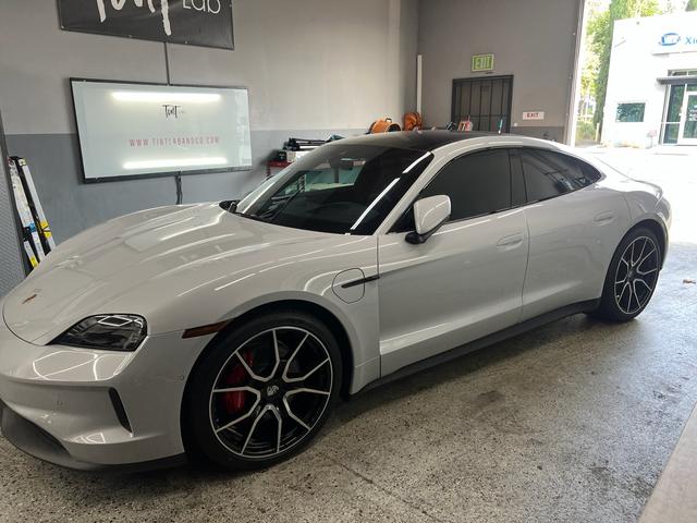 Photo of 2025 White Porsche Taycan
