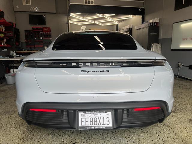 Photo of 2025 White Porsche Taycan