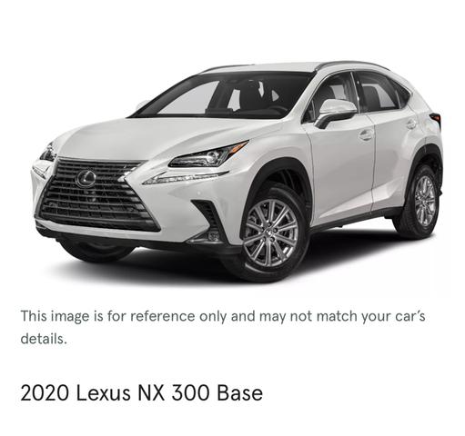 Photo of 2020 White Lexus NX 300