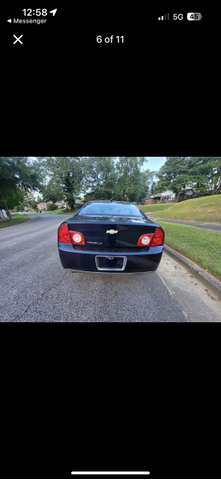 Photo of 2012 Blue Chevrolet Malibu