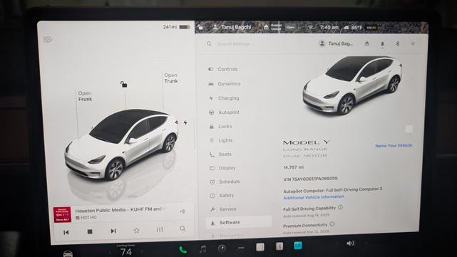 Photo of 2023 White Tesla Model Y