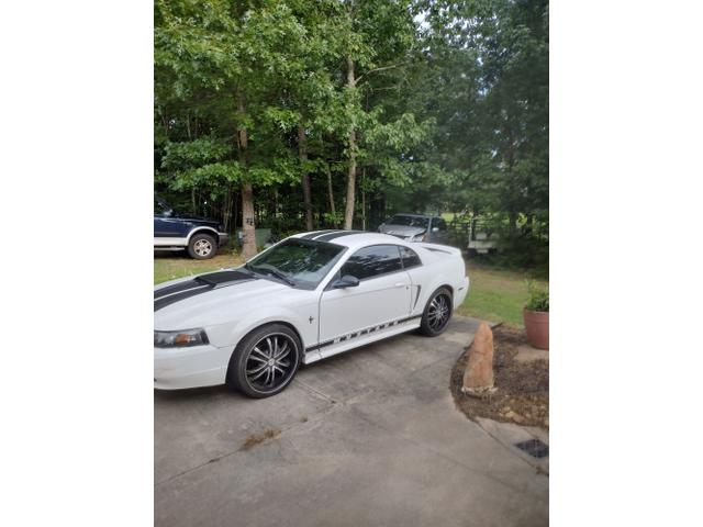 Photo of 2001 White Ford Mustang