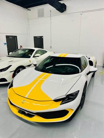 Photo of 2024 White Ferrari 296 GTB