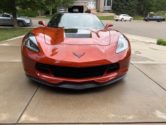 Photo of 2015 Orange Chevrolet Corvette
