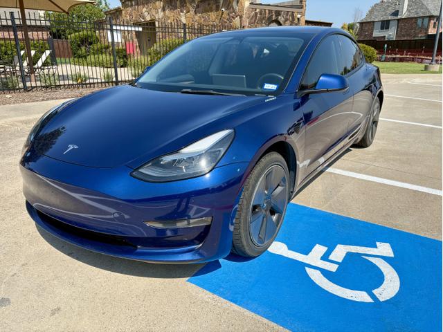 Photo of 2023 Blue Tesla Model 3