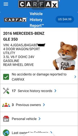 Photo of 2016 Blue Mercedes-Benz GLE-Class