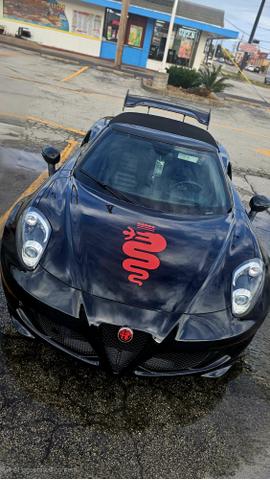 Photo of 2016 Black Alfa Romeo 4C Spider