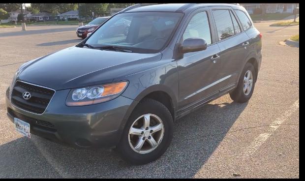 Photo of 2007 Blue Hyundai SANTA FE
