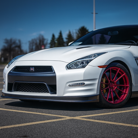 Photo of 2013 White Nissan GT-R
