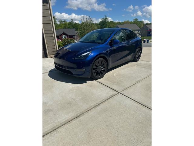 Photo of 2023 Blue Tesla Model Y