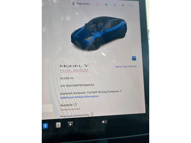 Photo of 2023 Blue Tesla Model Y
