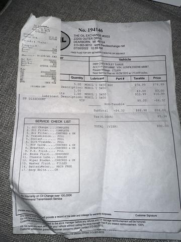 Photo of 2009 Black Chevrolet Tahoe