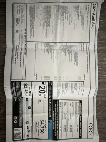 Photo of 2021 Black Audi SQ5