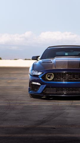 Photo of 2019 Blue Ford Mustang
