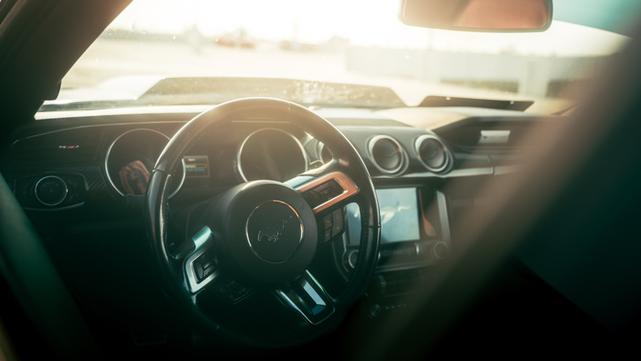 Photo of 2019 Blue Ford Mustang