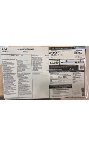 Photo of 2019 Black INFINITI QX60